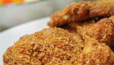 Gluten-Free Shake and Bake Almond Chicken