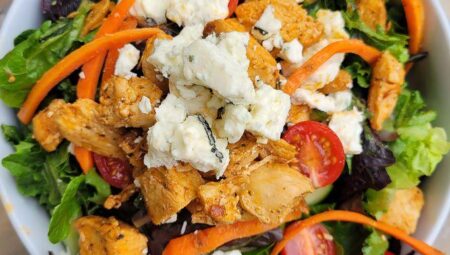 Easy Buffalo Chicken Salad