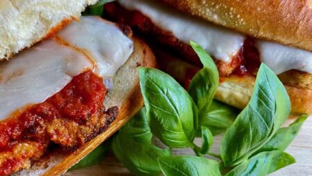 Chicken Parm Sub Sandwiches