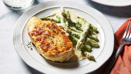 Creamy Chicken And Asparagus Bake