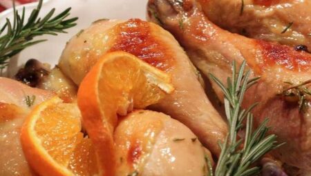 Honey Orange Glazed Chicken