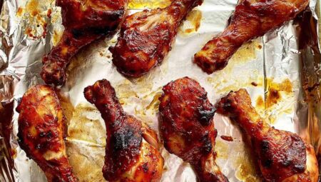 Baked BBQ Chicken Drumsticks