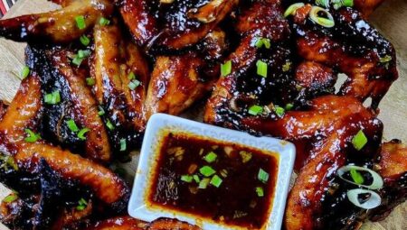 Baked Gochujang Chicken Wings