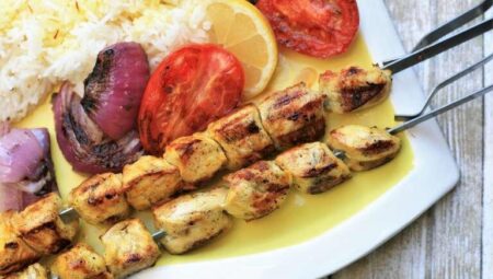 Jujeh Kabob (Persian Chicken Kabobs)