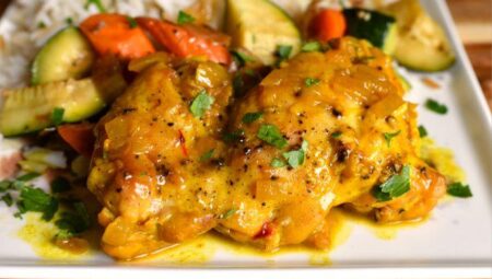 Persian Saffron Chicken