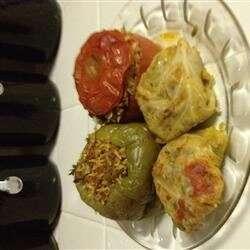 Middle Eastern-Style Dolma (Stuffed Vegetables)