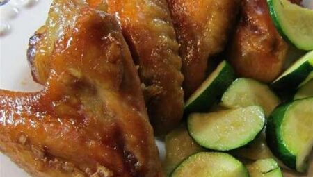 Honey Garlic Chicken Wings