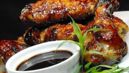 Half Time Hoisin Chicken Wings