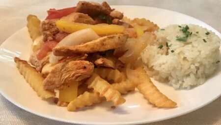 Pollo Saltado (Peruvian-Style Chicken Stir-Fry)