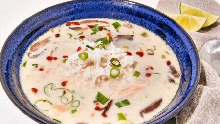 Leftover Roast Chicken Coconut Soup