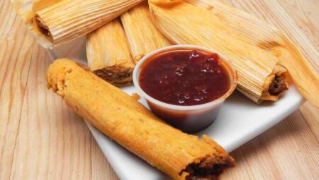 Homemade Beef Tamales