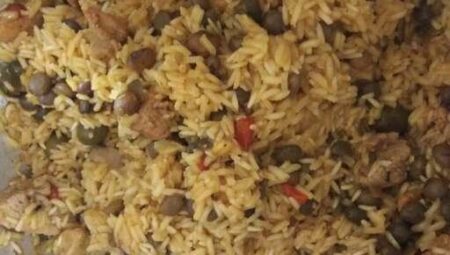 Puerto Rican Rice and Beans