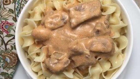 Best Ever Russian Beef Stroganoff