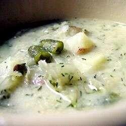 Russian Green Bean and Potato Soup