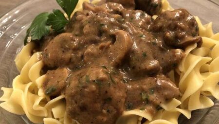 Healthier Swedish Meatballs