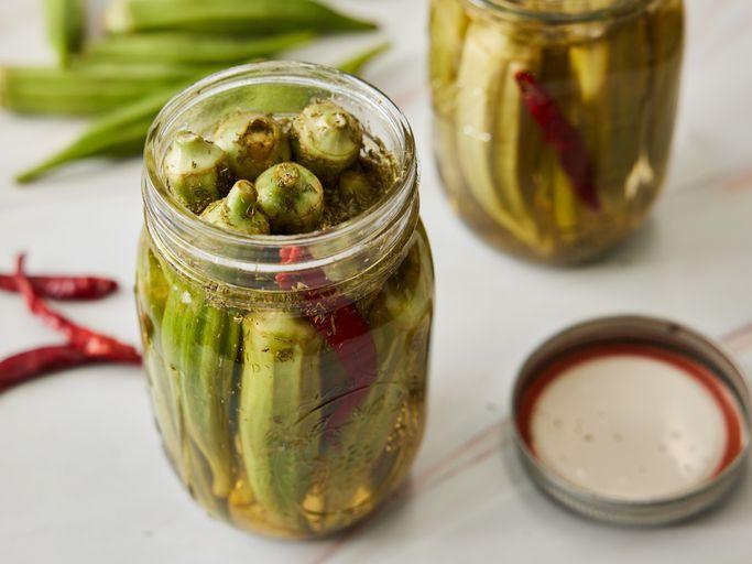 Grandma Oma’s Pickled Okra