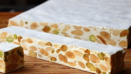 Torrone (Italian Nut and Nougat Confection)