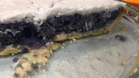 Haupia and Purple Sweet Potato Pie