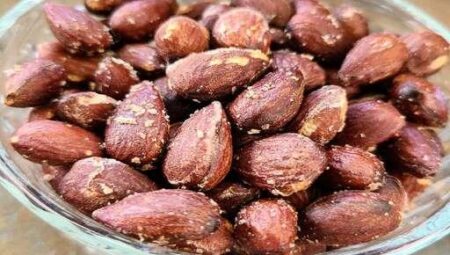 Air Fryer Roasted Almonds