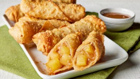 Apple Pie Egg Rolls