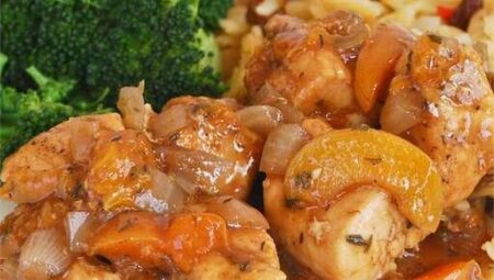 Apricot Chicken with Balsamic Vinegar